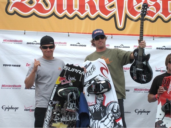 Daniel celebrating his second Pro Tour win in Canada